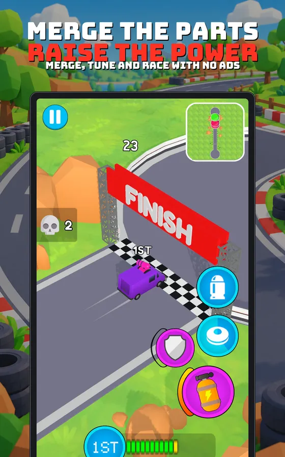 Merge and Customize Cars 3D Championship screenshot 2