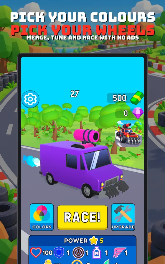 Merge and Customize Cars 3D Championship screenshot 3