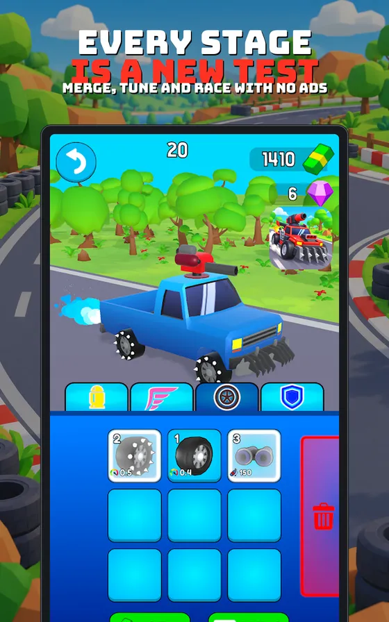 Merge and Customize Cars 3D Championship screenshot 5