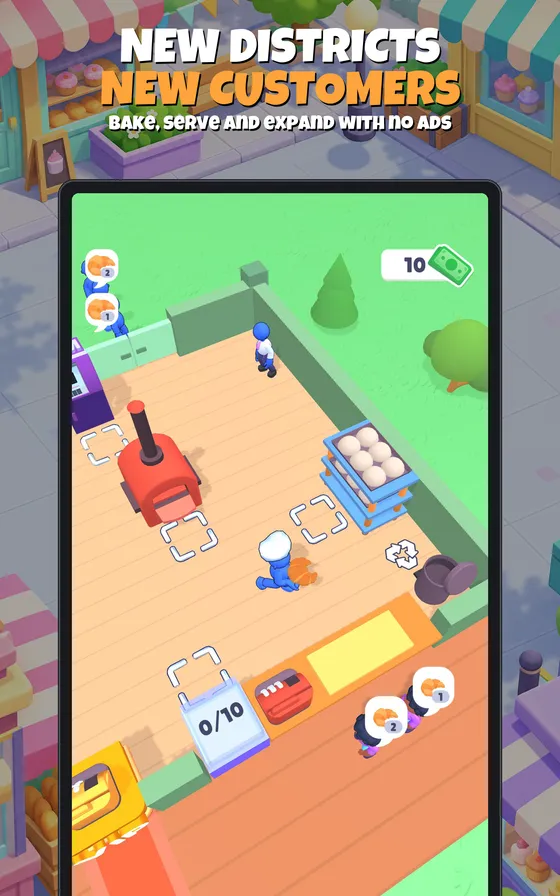 Street Baker Chef 3D Game Simulator screenshot 5