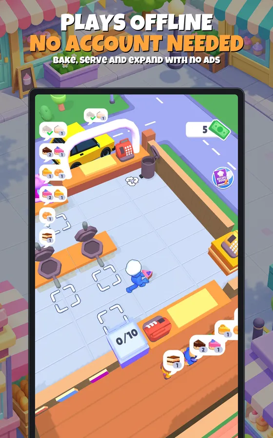 Street Baker Chef 3D Game Simulator screenshot 7